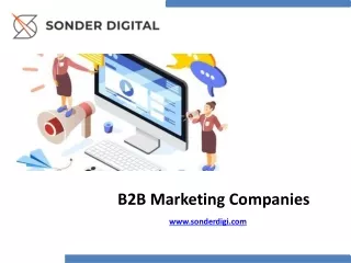 B2B Marketing Companies - Sonder Digital