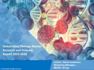 global gene therapy market research and forecast