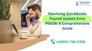 resolving quickbooks payroll update error ps038