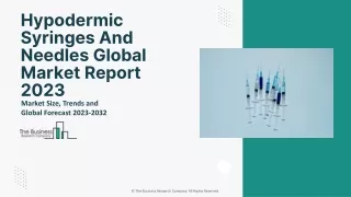 hypodermic syringes and needles global market