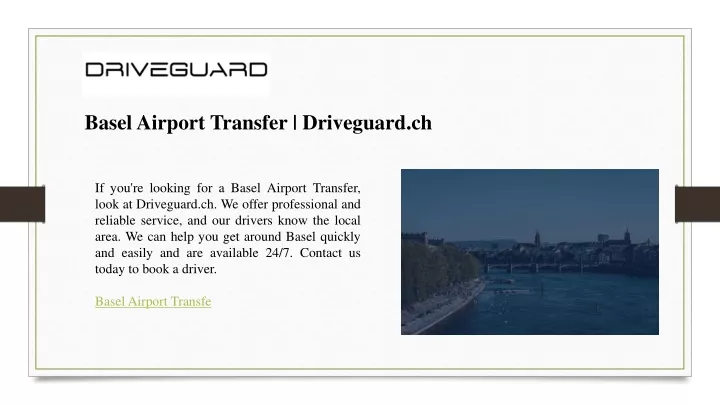 basel airport transfer driveguard ch