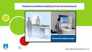 mistakes to avoid when installing commercial