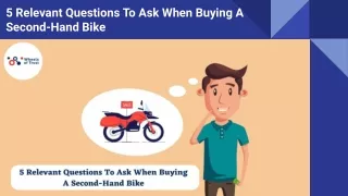 5 relevant questions to ask when buying a second
