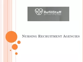 Nursing Recruitment Agencies