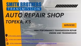Auto Repair Shop Topeka, KS