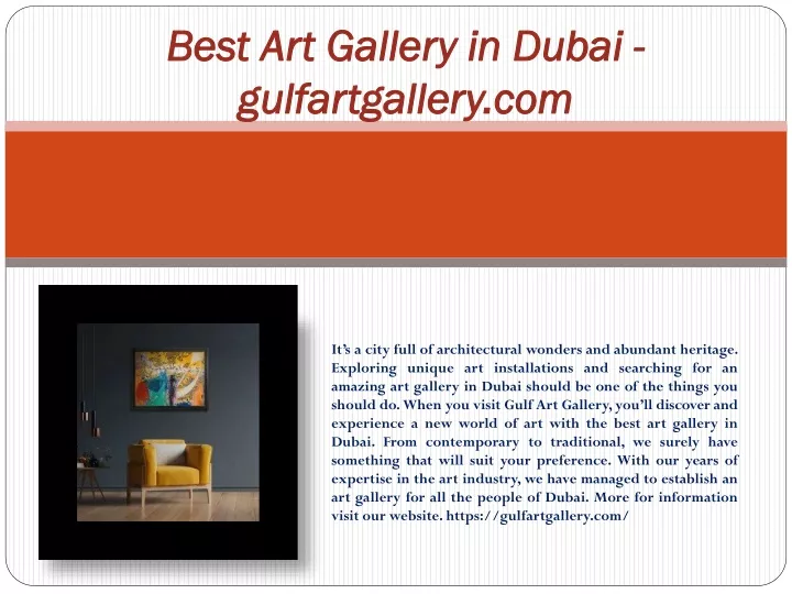 best art gallery in dubai gulfartgallery com