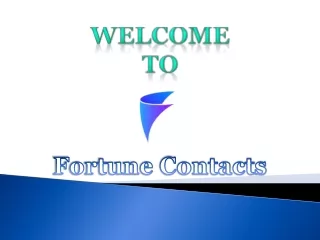 Fortune Contacts