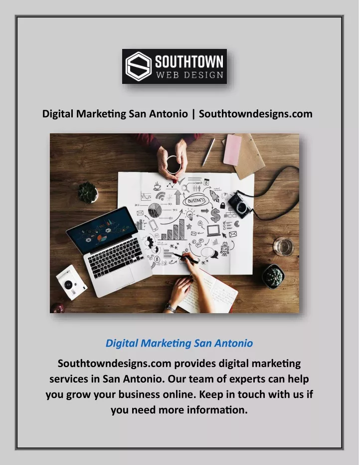 digital marketing san antonio southtowndesigns com