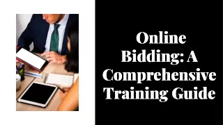 Online Bidding Training