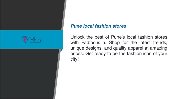 pune local fashion stores unlock the best of pune