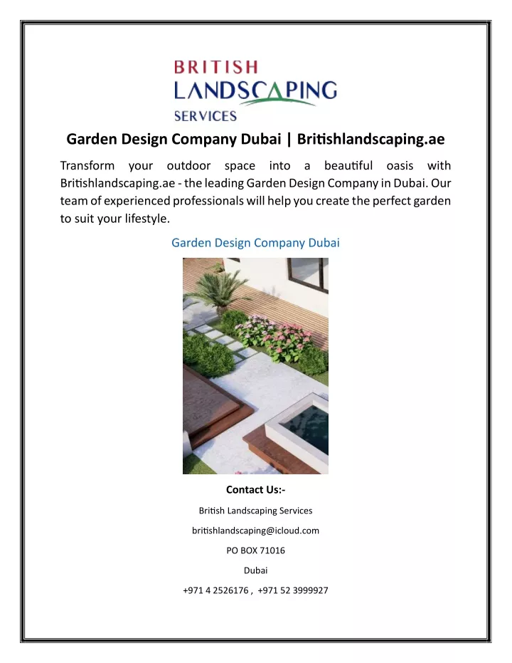 garden design company dubai britishlandscaping ae