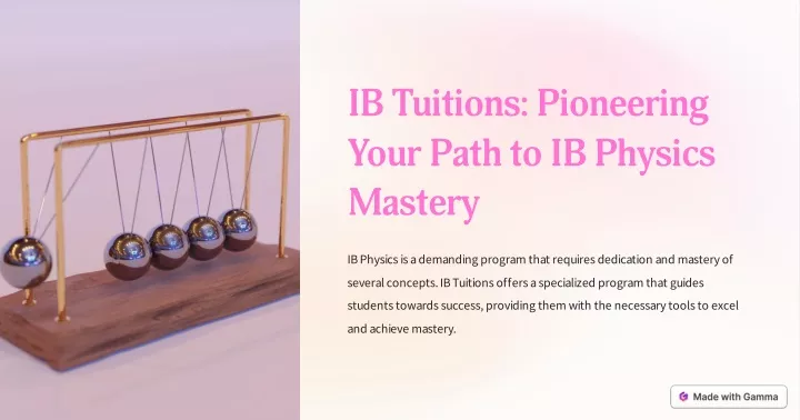 ib tuitions pioneering your path to ib physics