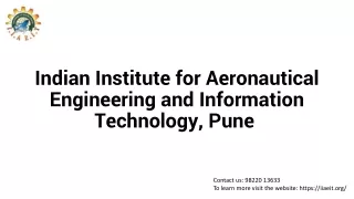 Pursuing a B.Tech in Aeronautical Engineering: A Pathway to Soaring Heights
