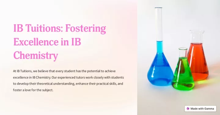 ib tuitions fostering excellence in ib chemistry