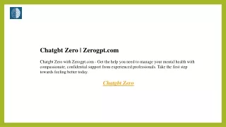 chatgbt zero zerogpt com chatgbt zero with