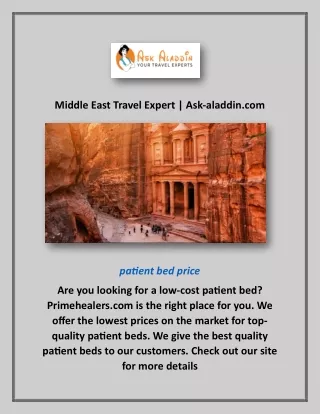 Middle East Travel Expert | Ask-aladdin.com