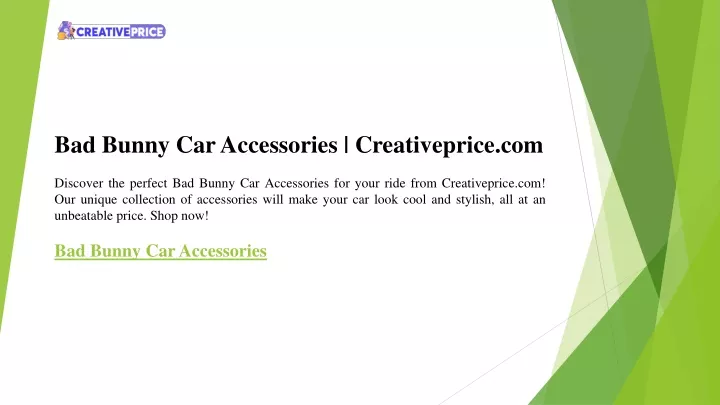 bad bunny car accessories creativeprice
