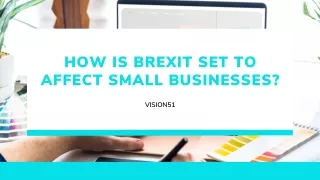 how is brexit set to affect small businesses