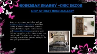 bohemian s habby chic d ecor