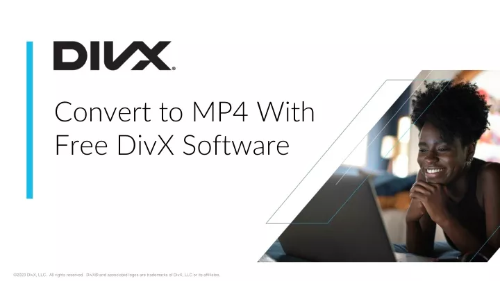 convert to mp4 with free divx software