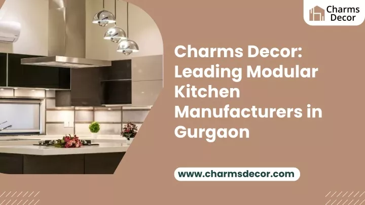 charms decor leading modular kitchen