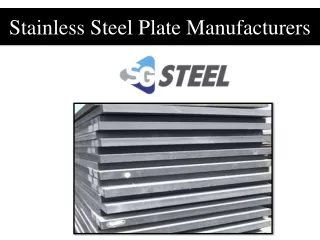 Stainless Steel Plate Manufacturers