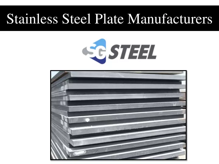 stainless steel plate manufacturers