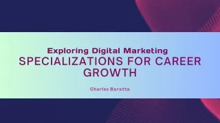 Exploring Specialized Fields In Digital Marketing To Enhance Career Prospects