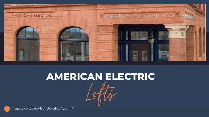 american electric lofts https