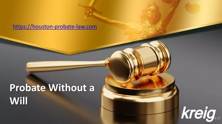 probate without a will