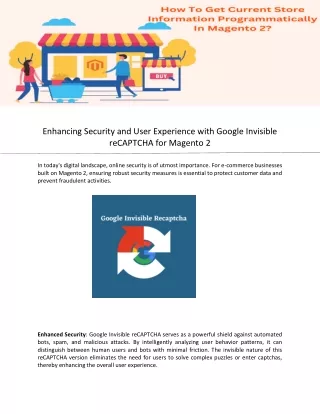enhancing security and user experience with
