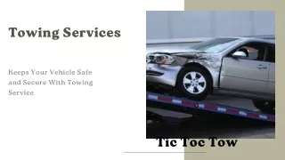 Keeps Your Vehicle Safe and Secure With Towing Service