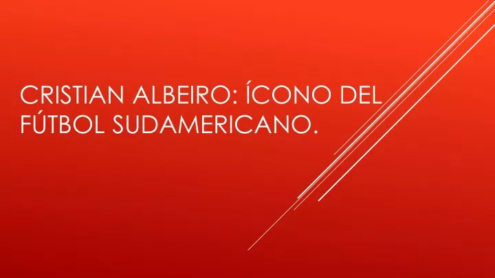 cristian albeiro cono del f tbol sudamericano