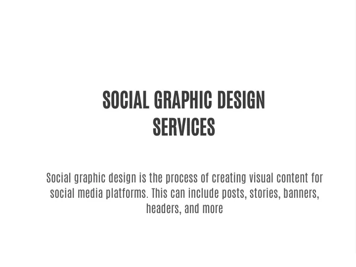 social graphic design services