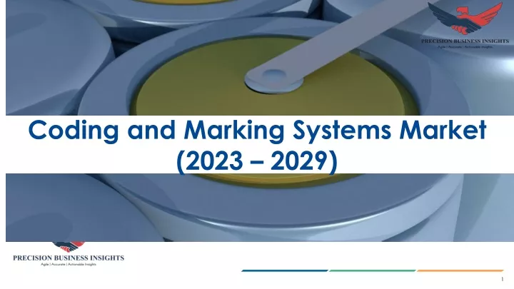 coding and marking systems market 2023 2029