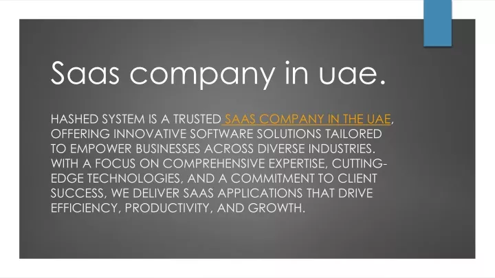 saas company in uae