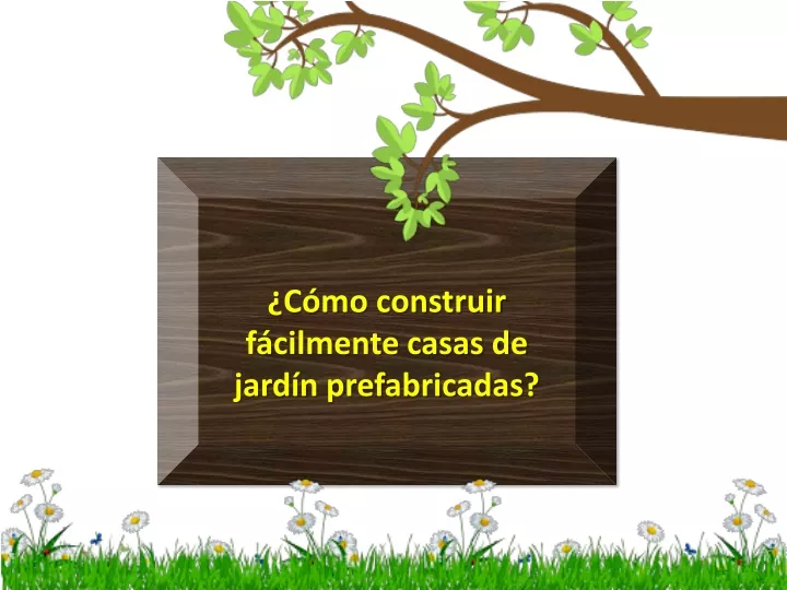 c mo construir f cilmente casas de jard