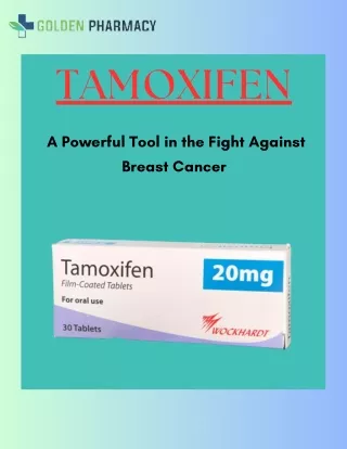 _Tamoxifen A Powerful Tool in the Fight Against Breast Cancer