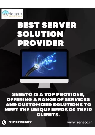 Server Solution Provider