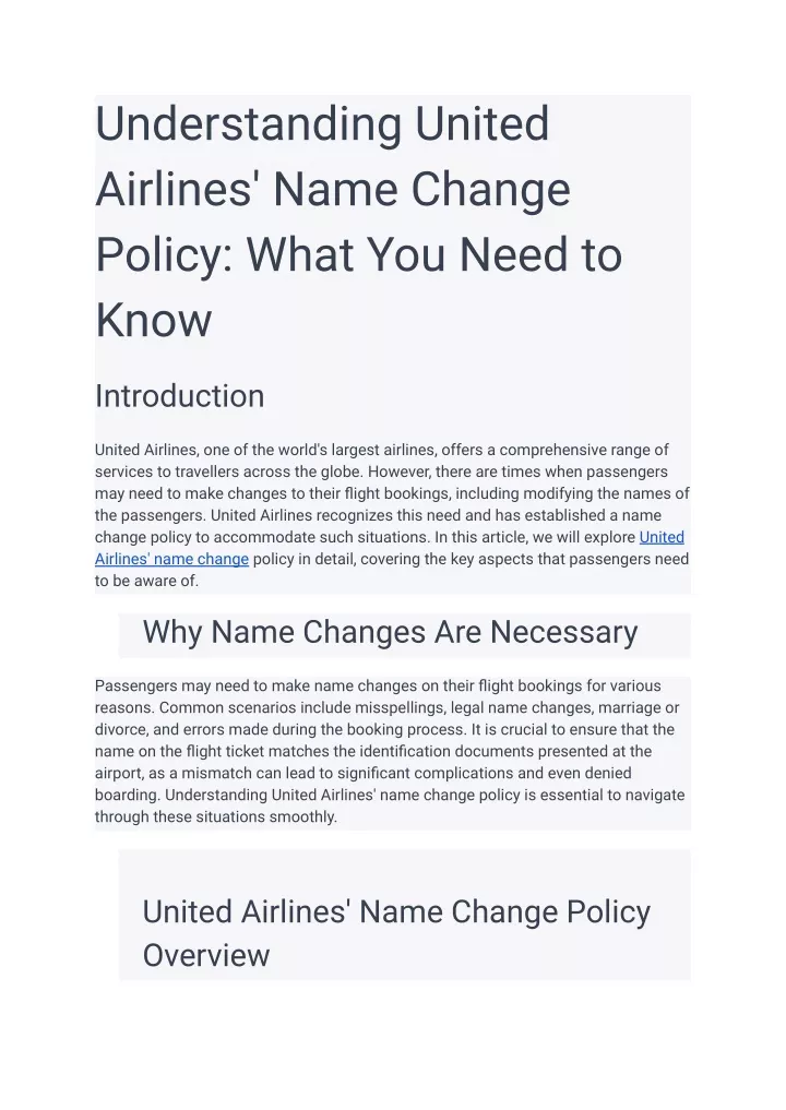 united airlines travel agent name change