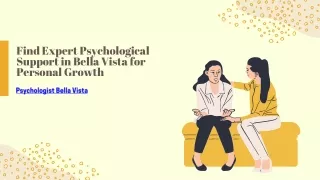 Find Expert Psychological Support in Bella Vista for Personal Growth