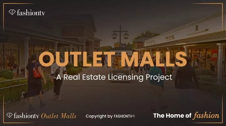 outlet malls a real estate licensing project