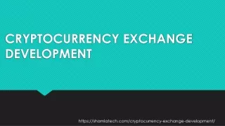Cryptocurrency exchange development company 7th of july