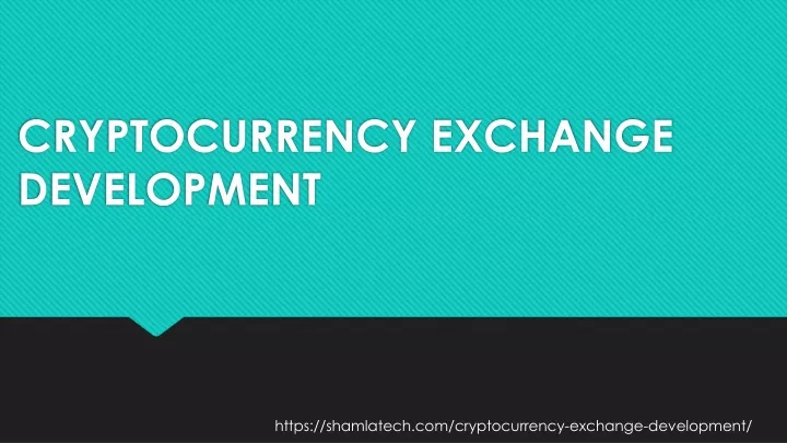 cryptocurrency exchange development