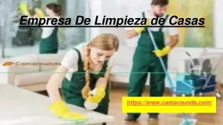 Empresa De Limpieza de Casas - Camarounds