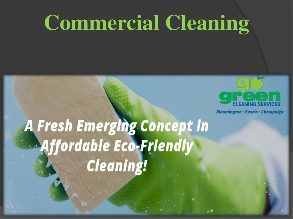 PPT - Commercial Cleaning PowerPoint Presentation, free download - ID ...