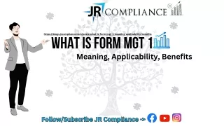 What is Form MGT 1: Meaning, Applicability, Benefits  2023