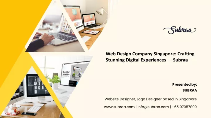 web design company singapore crafting stunning