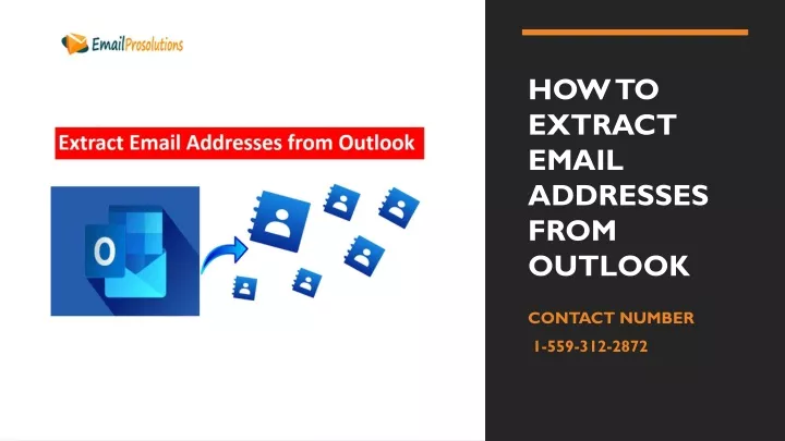 how to extract email addresses from outlook