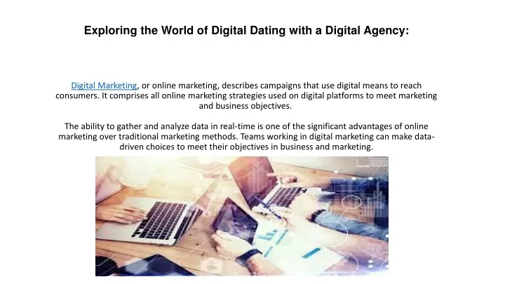 exploring the world of digital dating with